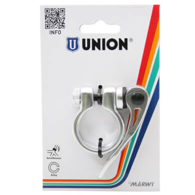 Union zadelpenklem m/snelsp 31.8 zi