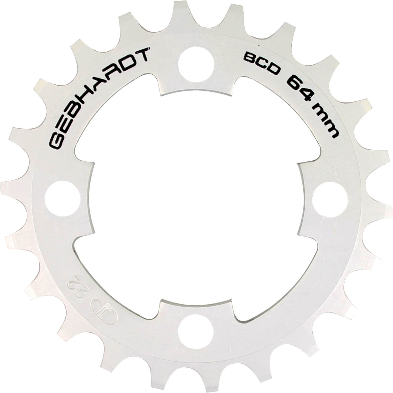 Gebhardt kett blad 22t 4gts zi 9sp