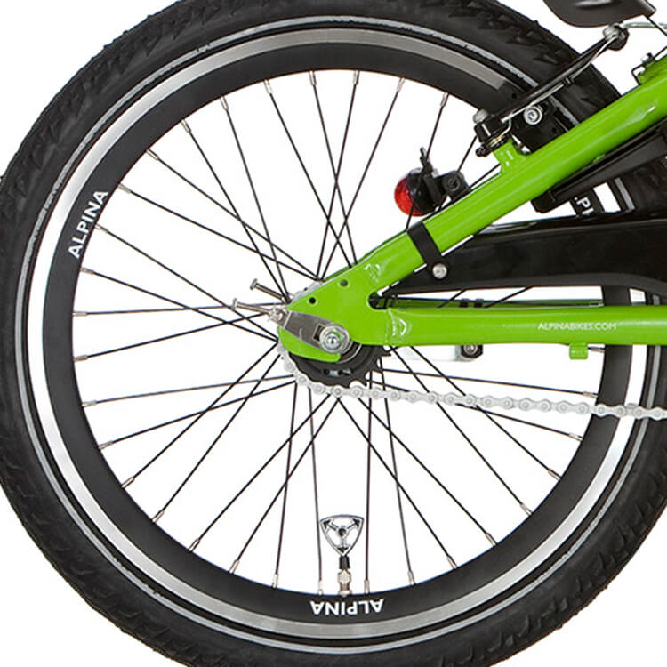 Alpina achterwiel 20 remnaaf J19DB zwart zwarte sp