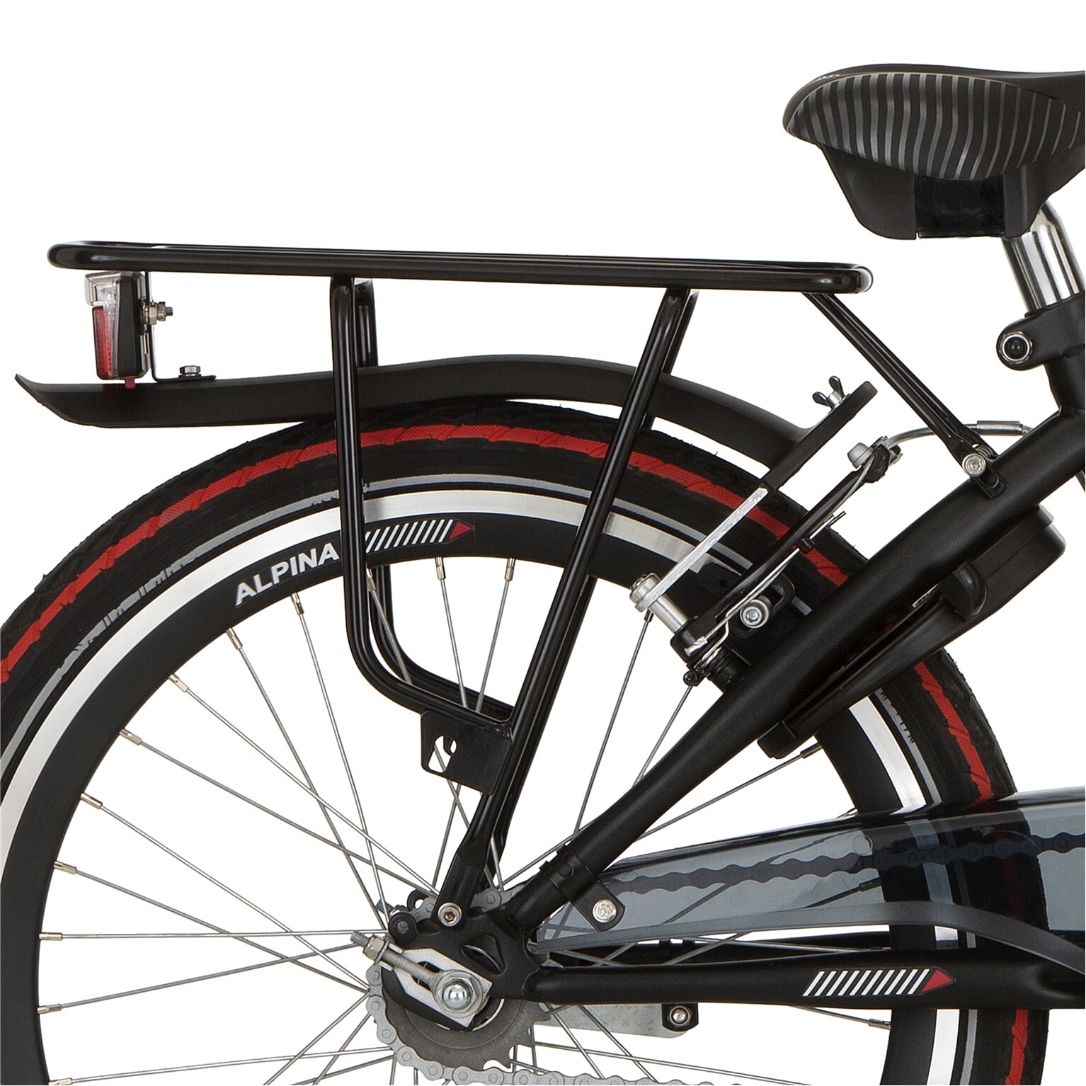 Alpina achterdrager 20 Yabber black