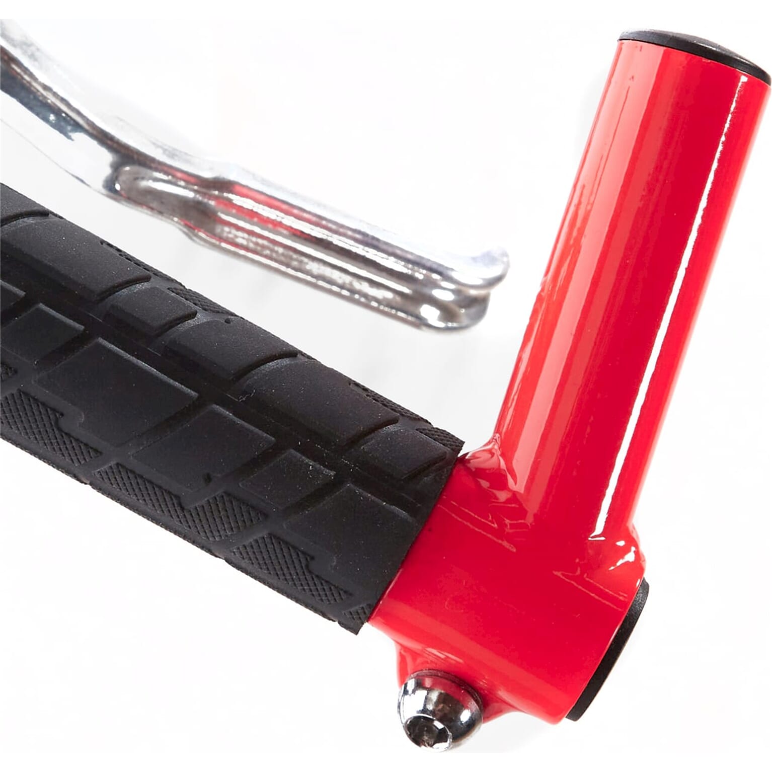 Alpina bar end Trial neon red matt