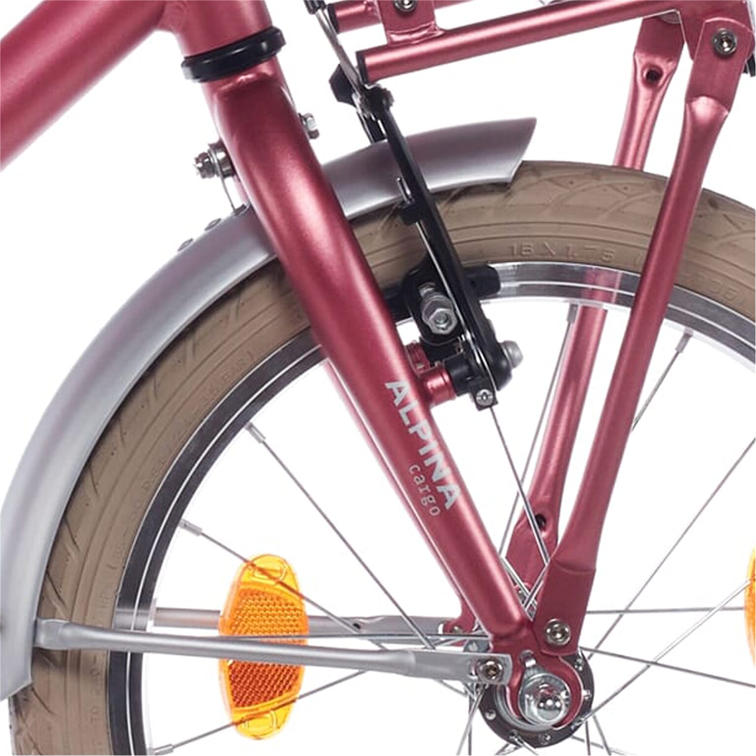 Alpina v vork 16 Cargo berry red matt