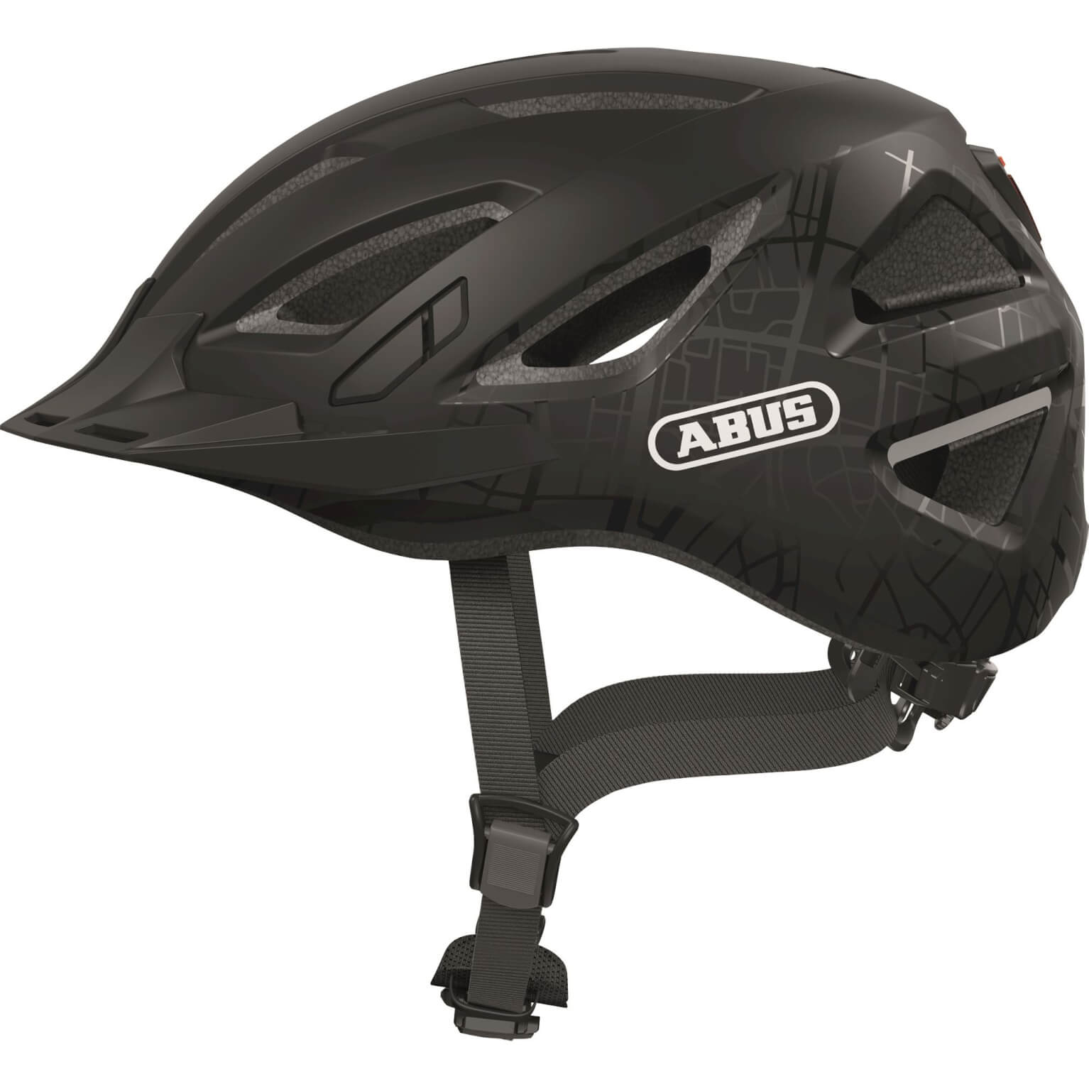 ABUS Urban-I 3.0 Helm, zwart Hoofdomtrek M | 52-58cm