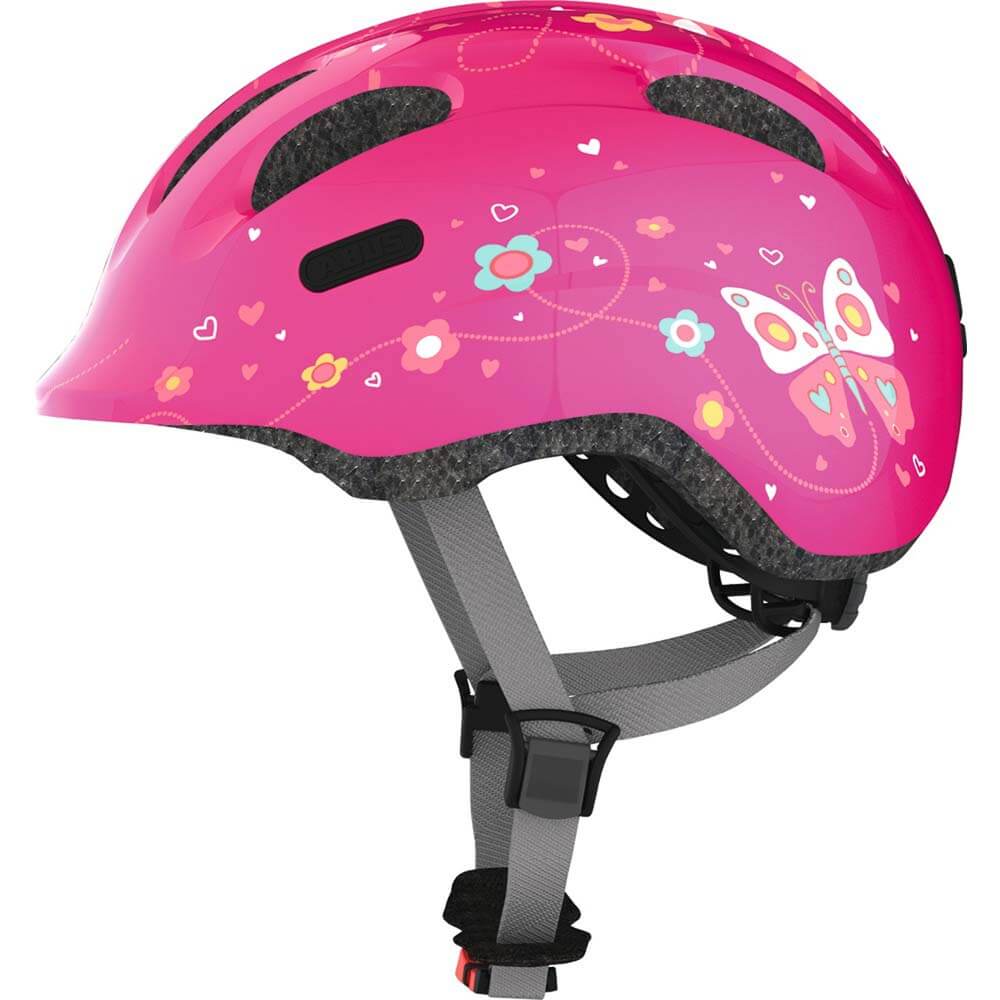 Abus helm Smiley 2.0 pink butterfly S 45-50