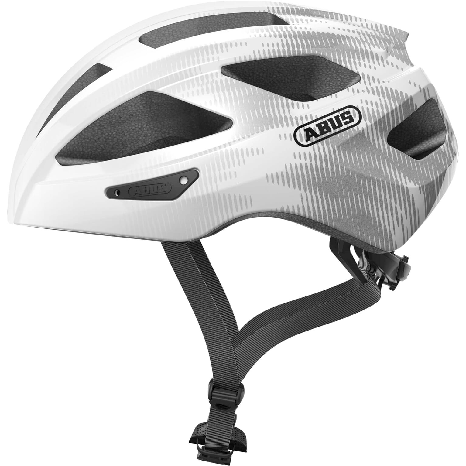 Abus helm Macator white silver M 52-58cm