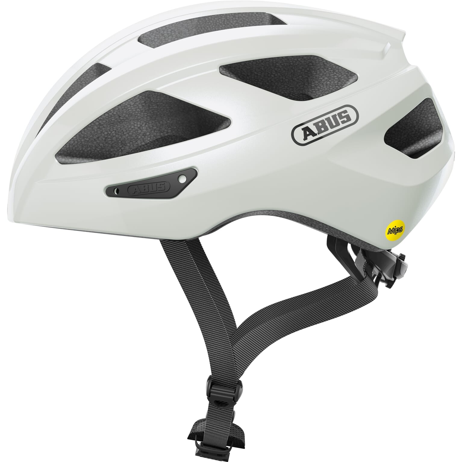 Abus helm Macator MIPS pearl white S 51-55cm