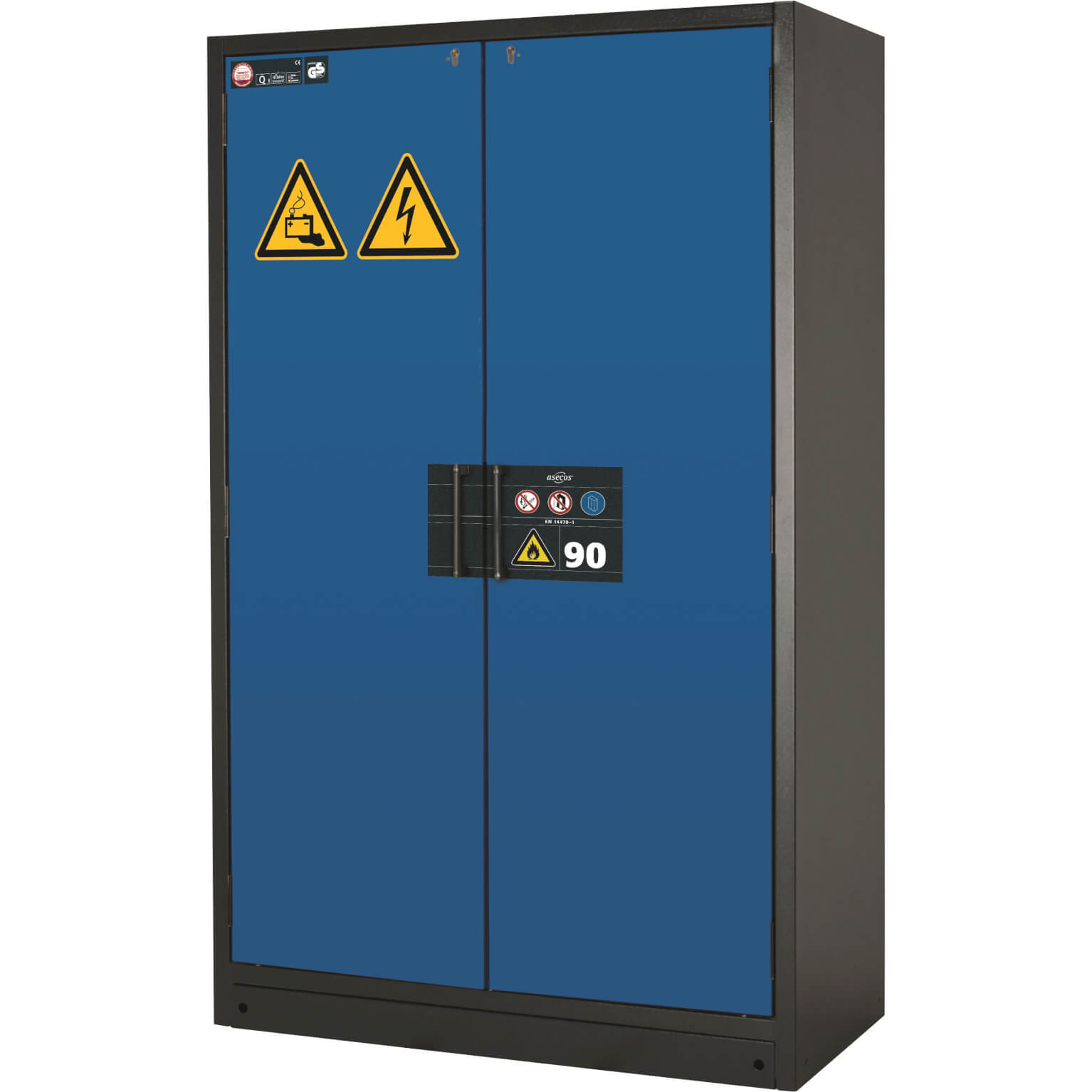 Asecos accu oplaadkast Q-Pegasus 120 klasse 3