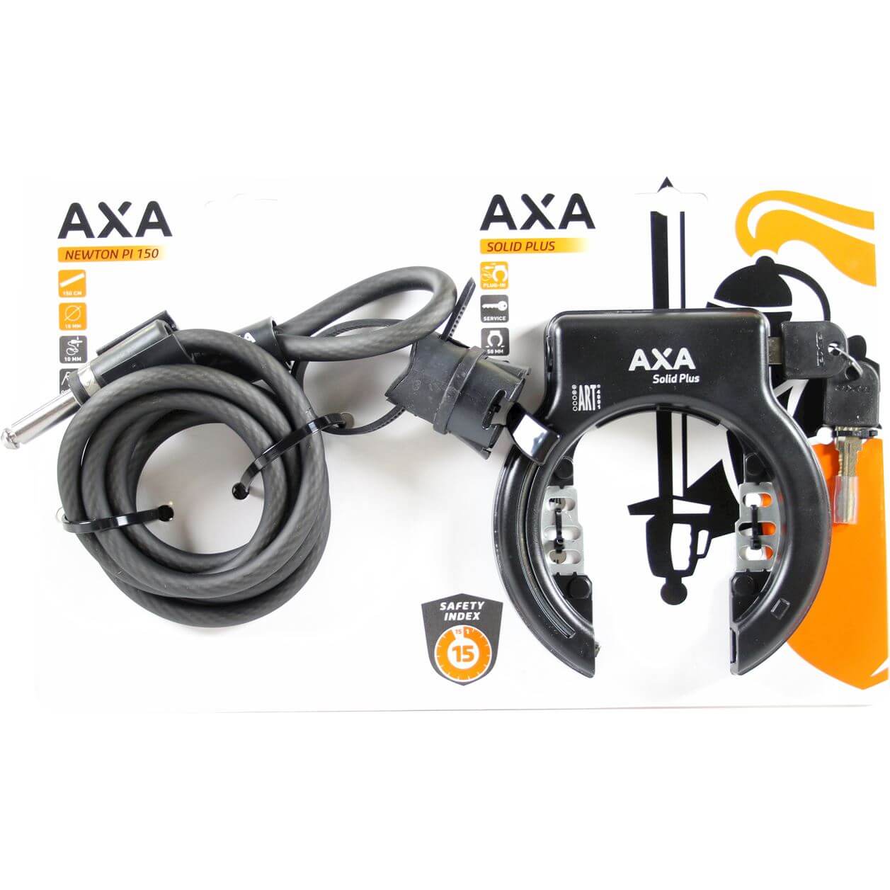 Axa slotenset Solid Plus + Plug-in PI150