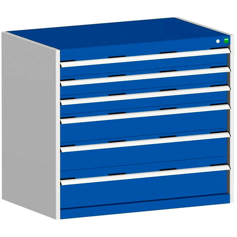 Bott Cubio schuifladekast 90x105x65cm