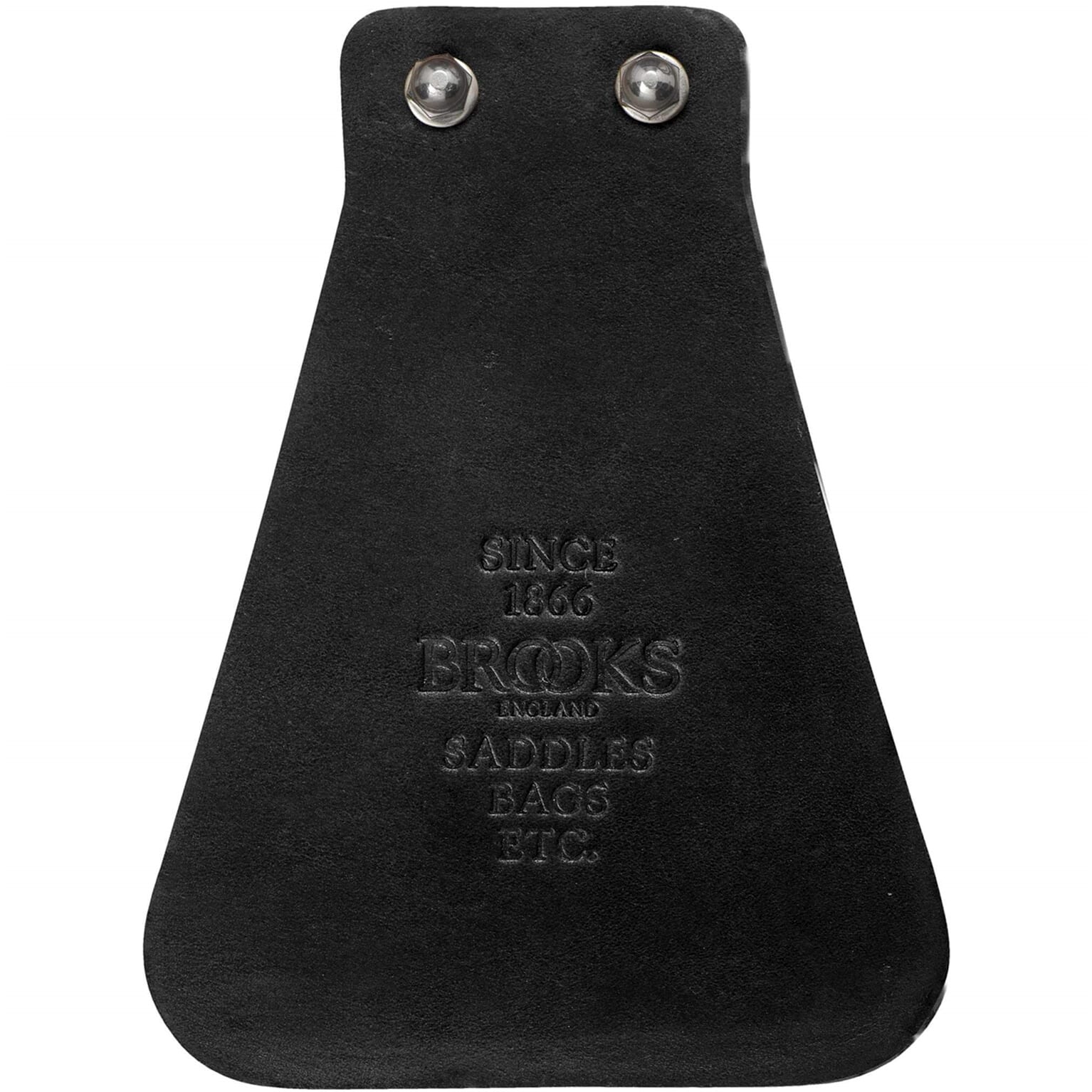 Brooks spatlap leer black