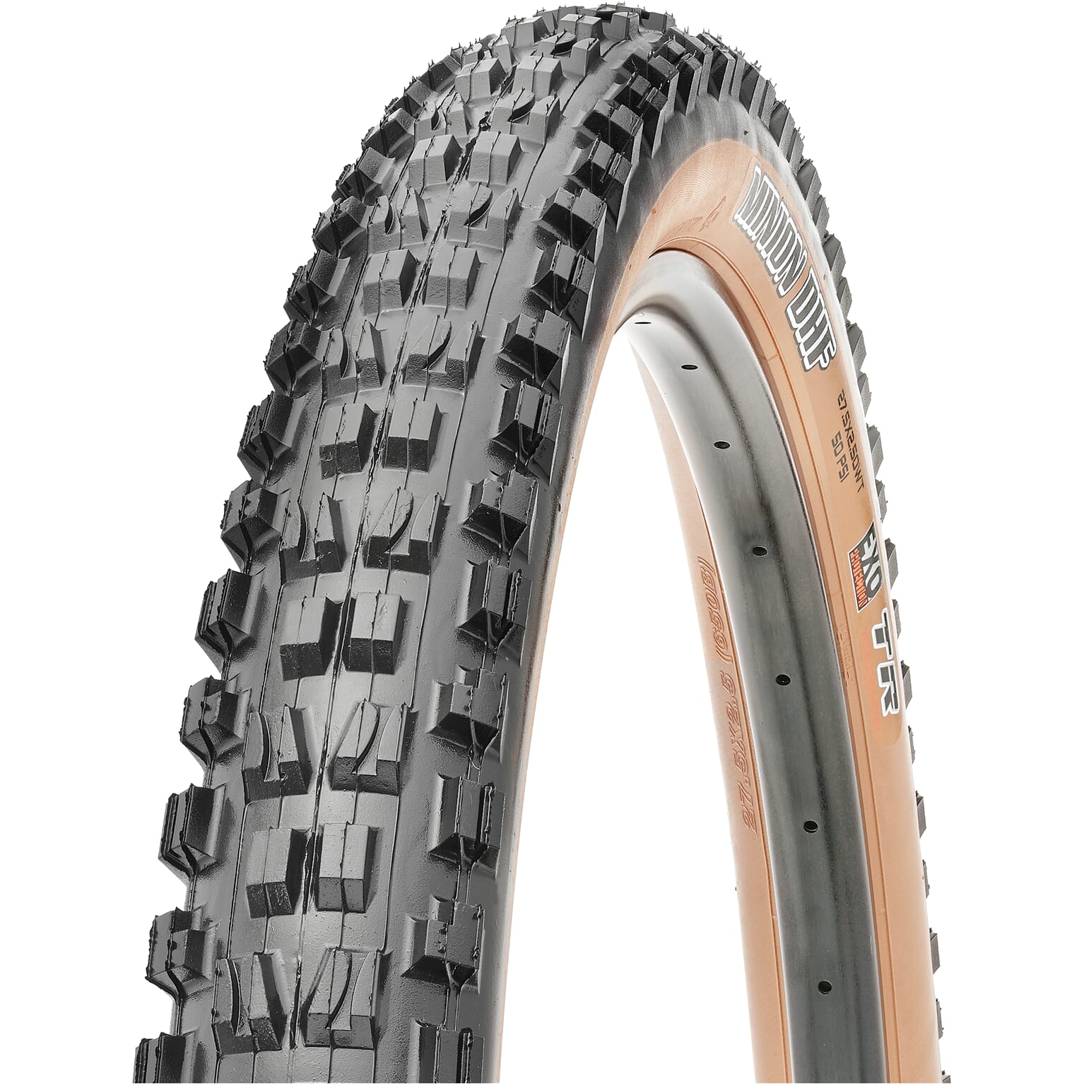 Maxxis Buitenband Minion DHF EXO TR Tanwall 29 x 2.60 zw br vouw