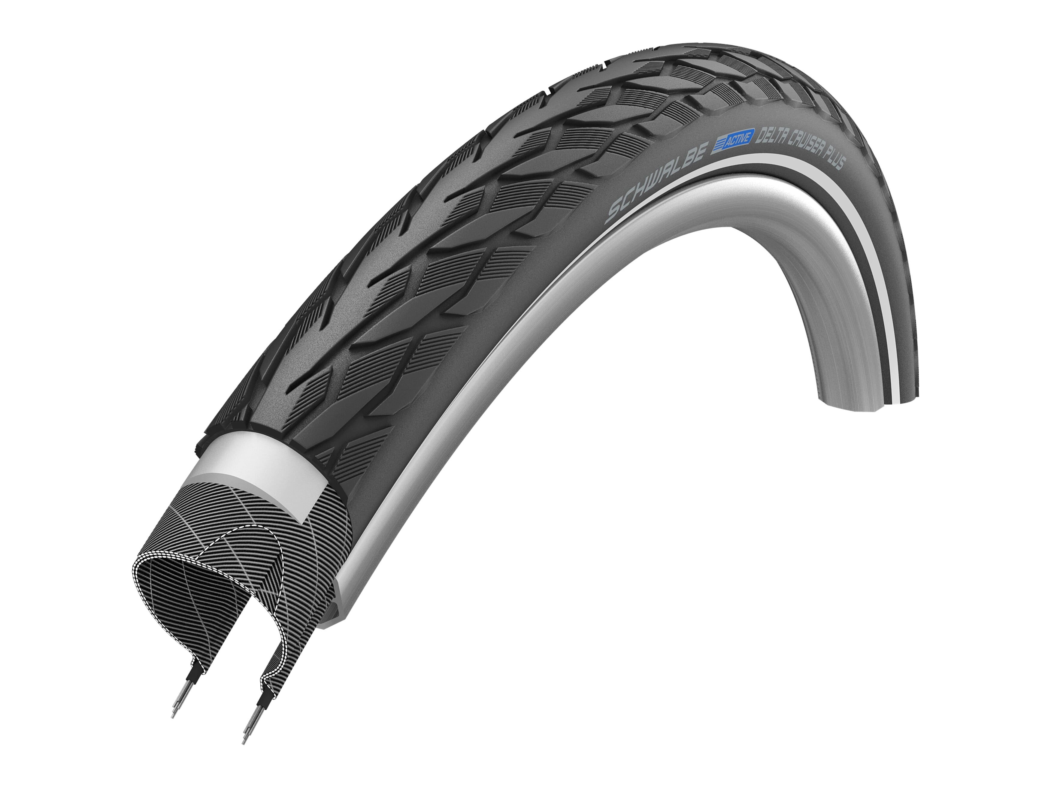 Schwalbe btb Delta Cruiser Plus 26 x 1.75 zw refl