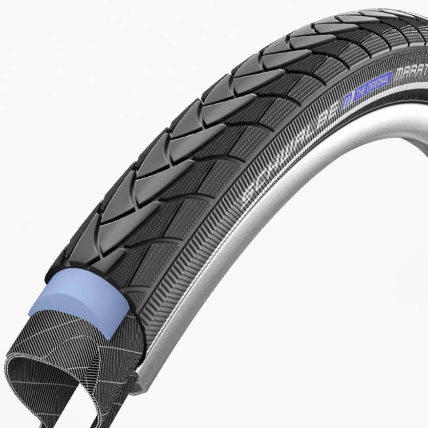 Schwalbe btb Marathon Plus 26 x 1.35 zw refl