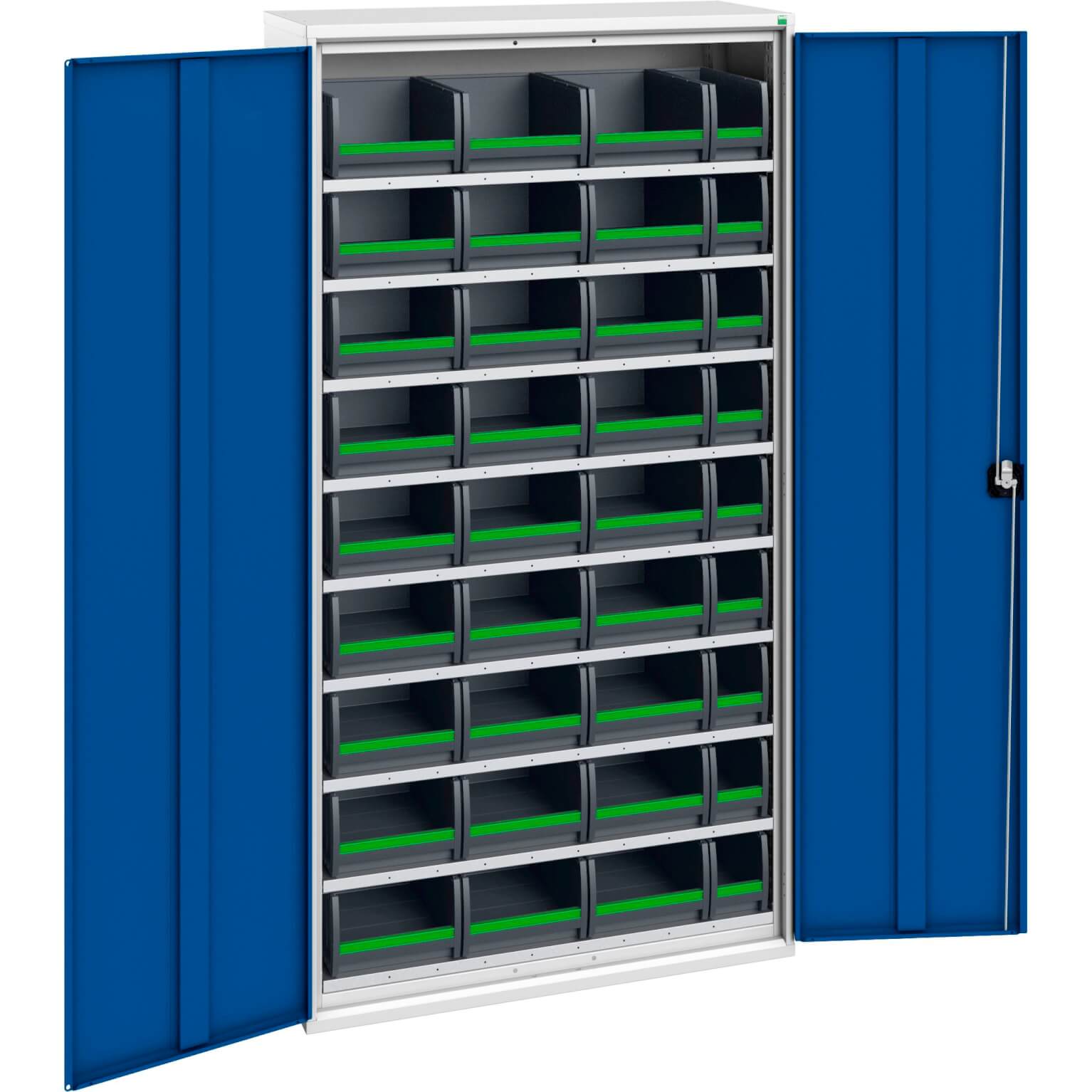 Bott Verso+ systeemkast incl 36 boxen 45cm diep