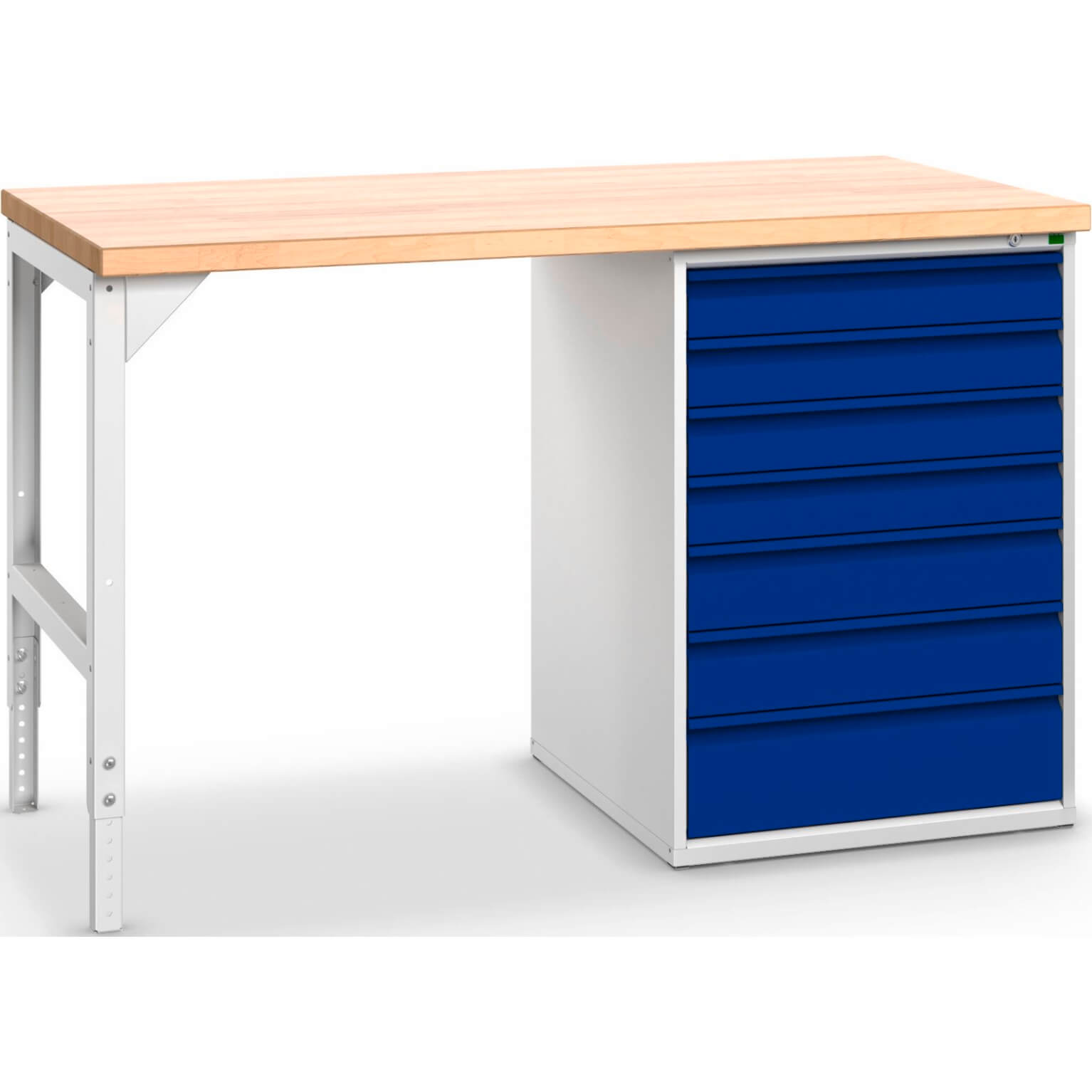 Bott Verso+ werkbank 150cm met 7 lades