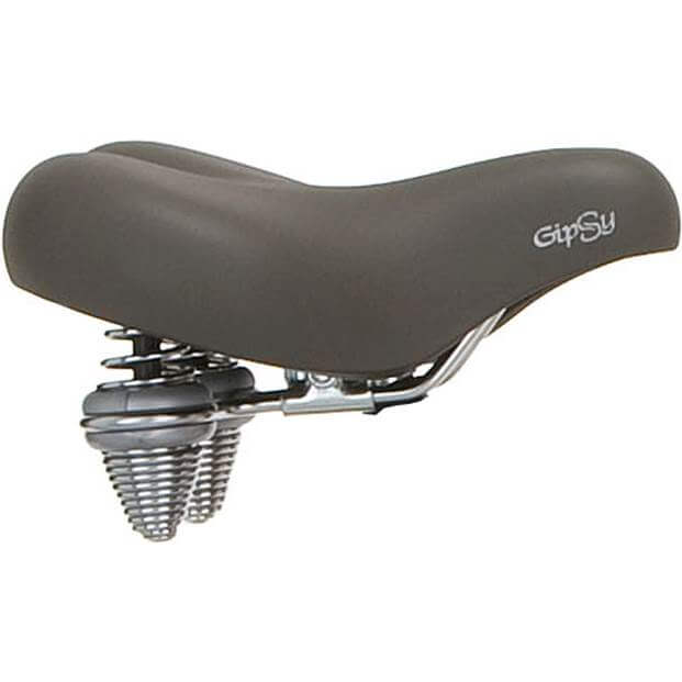 Cortina zadel Gipsy mud brown/chrome