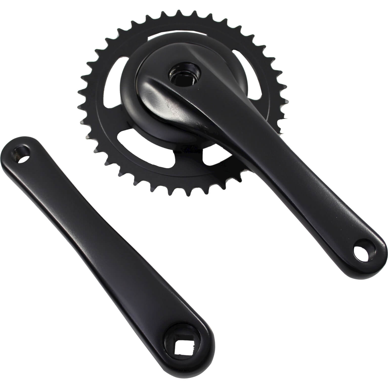 Cortina crankst 38T black matt