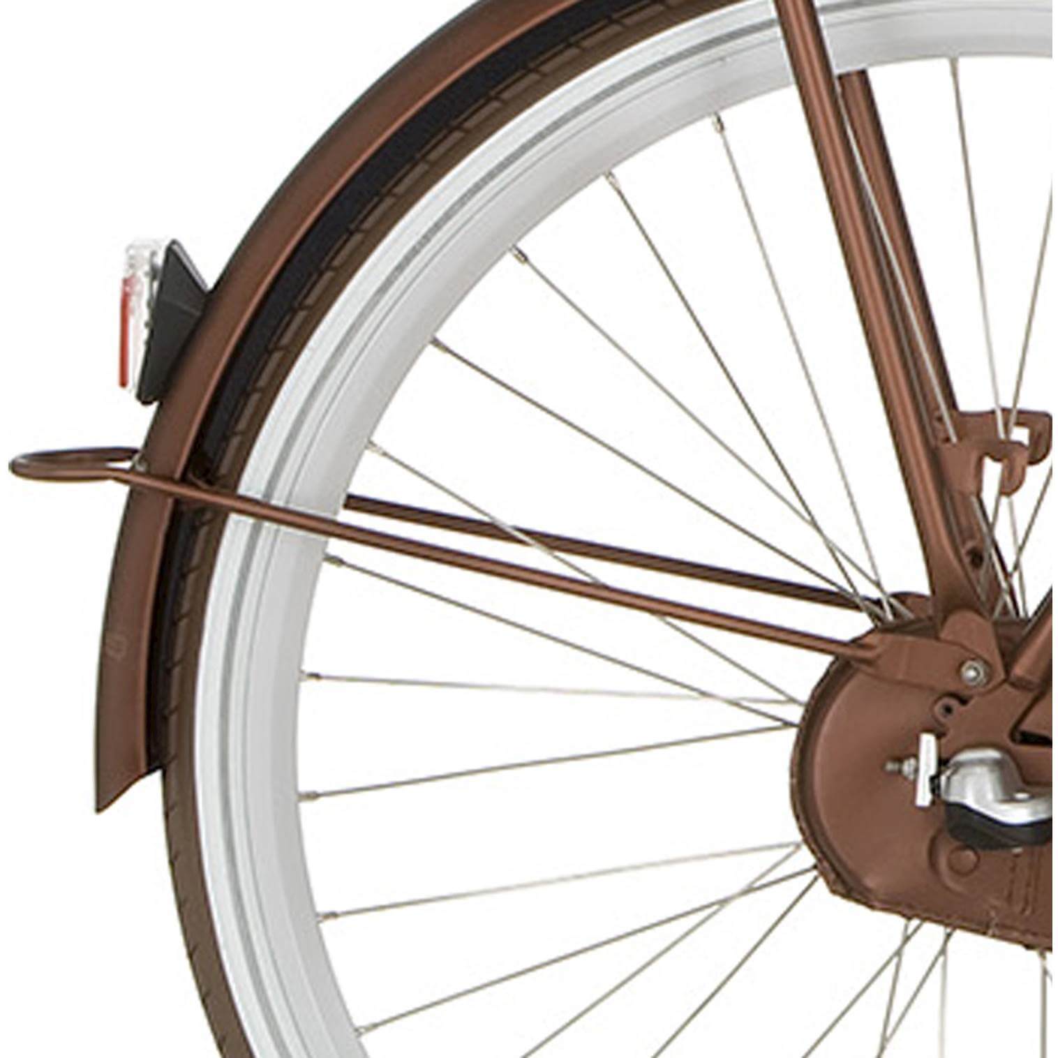 Cortina a spatb stang 28 E-U4 sparkle brown matt