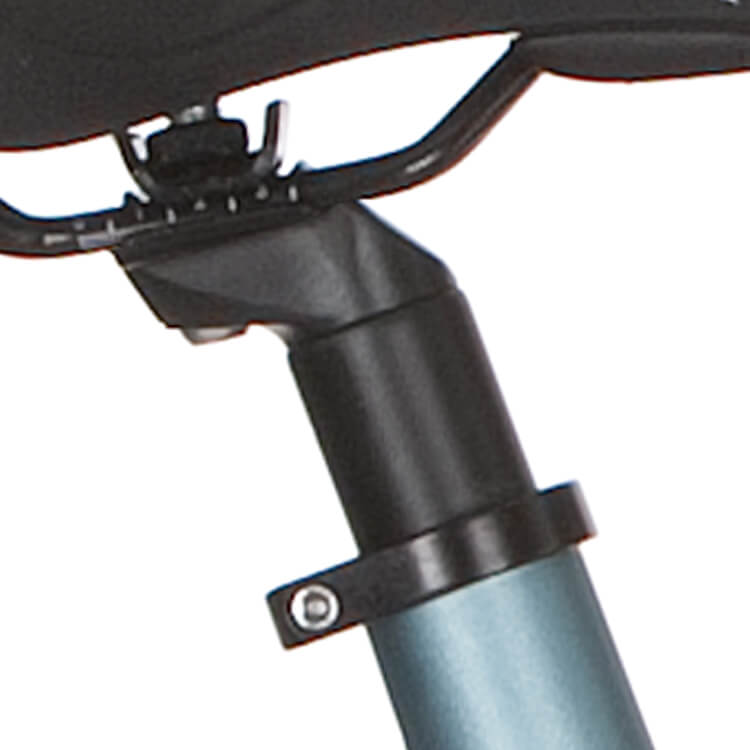 Cortina zadelp 31.6x350 alu black matt