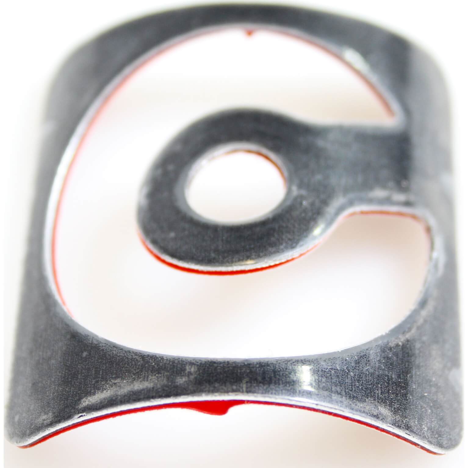 Cortina balhoofdplaatje logo C zwart