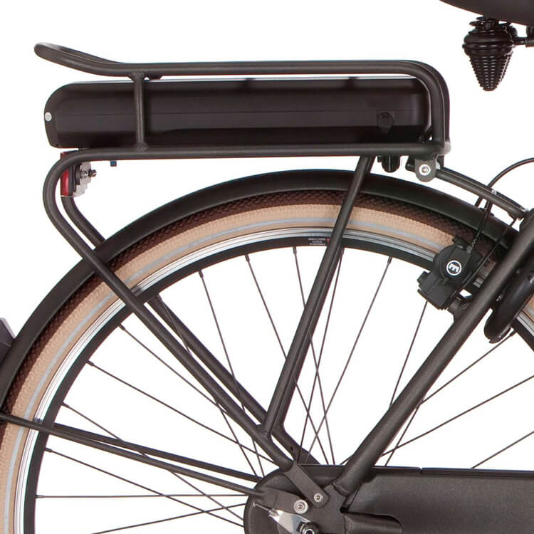 Cortina achterdrager E-U4 Bafang black gold matt 1