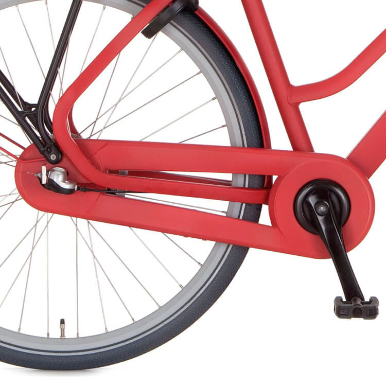 Cortina kett kast Xcero true red matt