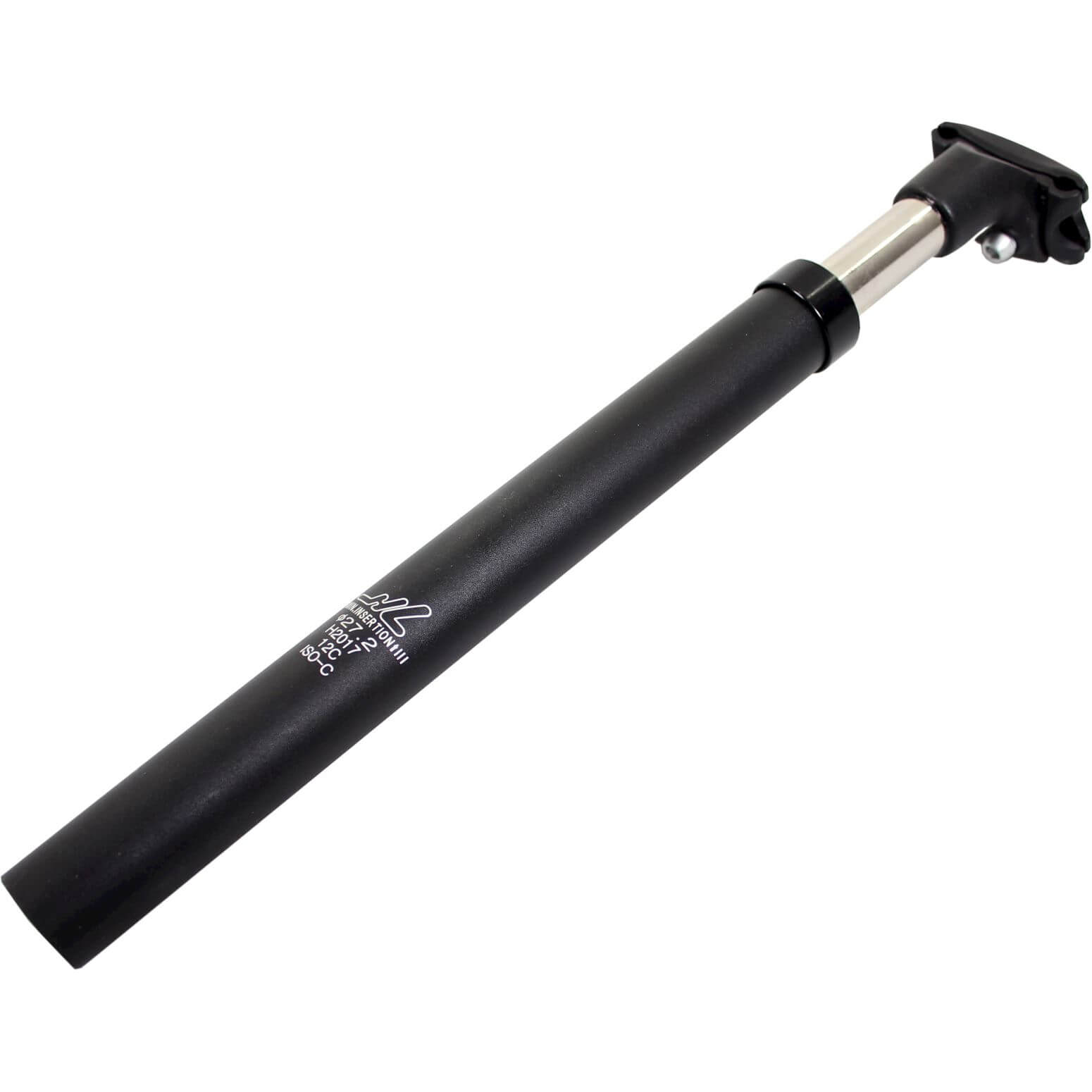 Cortina zadelp 27.2x300 susp alu black matt