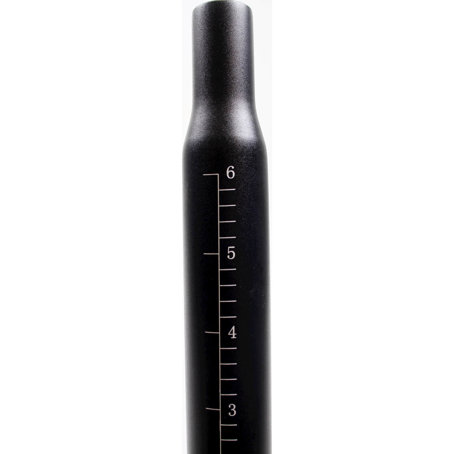 Cortina zadelpen 30.4x350 met gleuf zwart