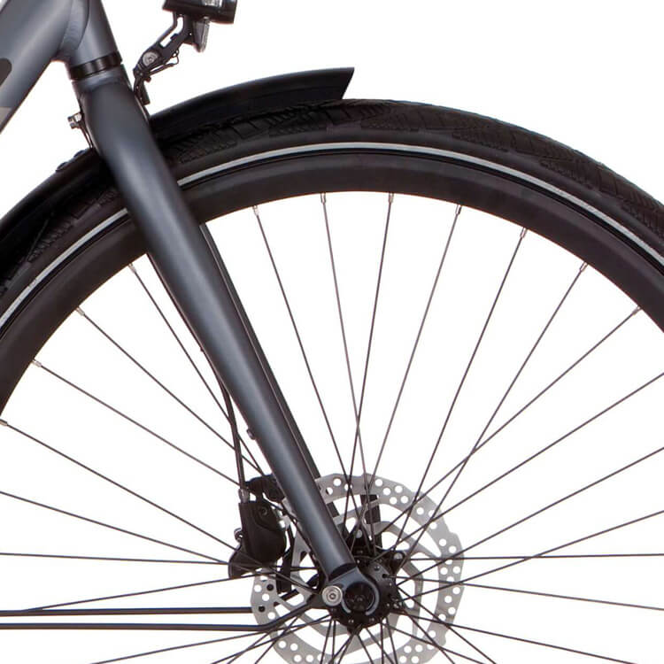 Cortina v vork E-Mozzo titanium matt