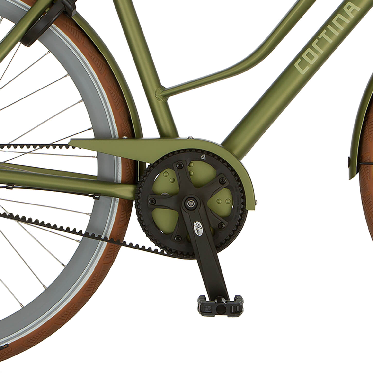 Cortina kett scherm nutmeg green matt