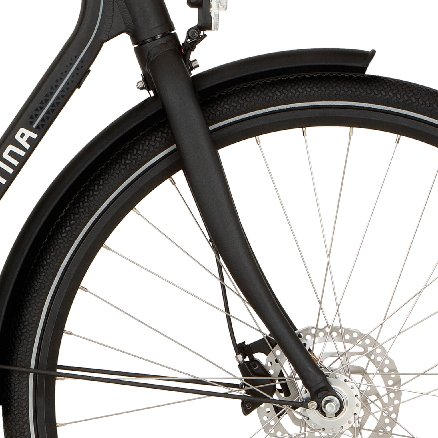 Cortina v vork E-Foss MM diamond black matt