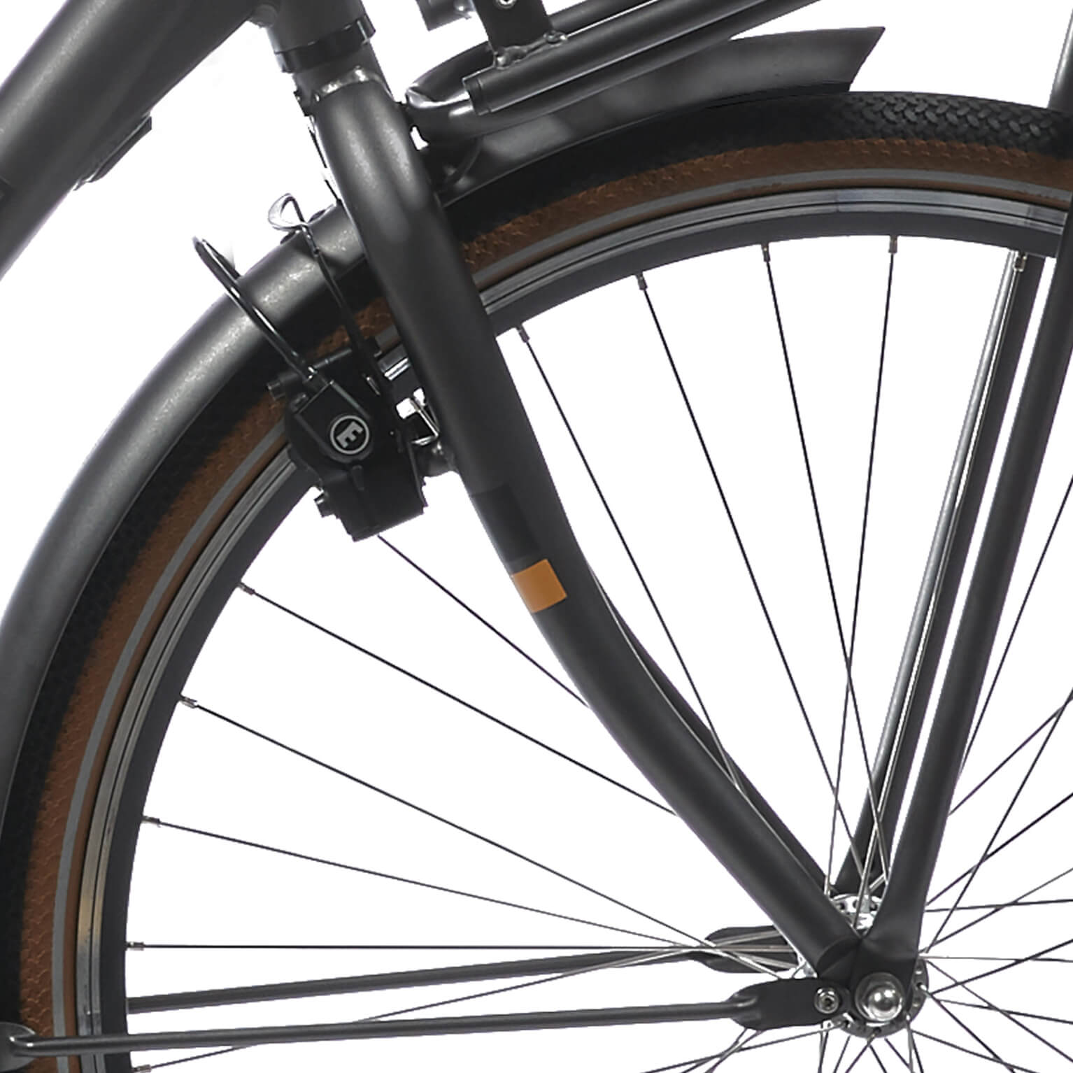 Cortina v vork E-U4 H MM V-brake eclips black matt