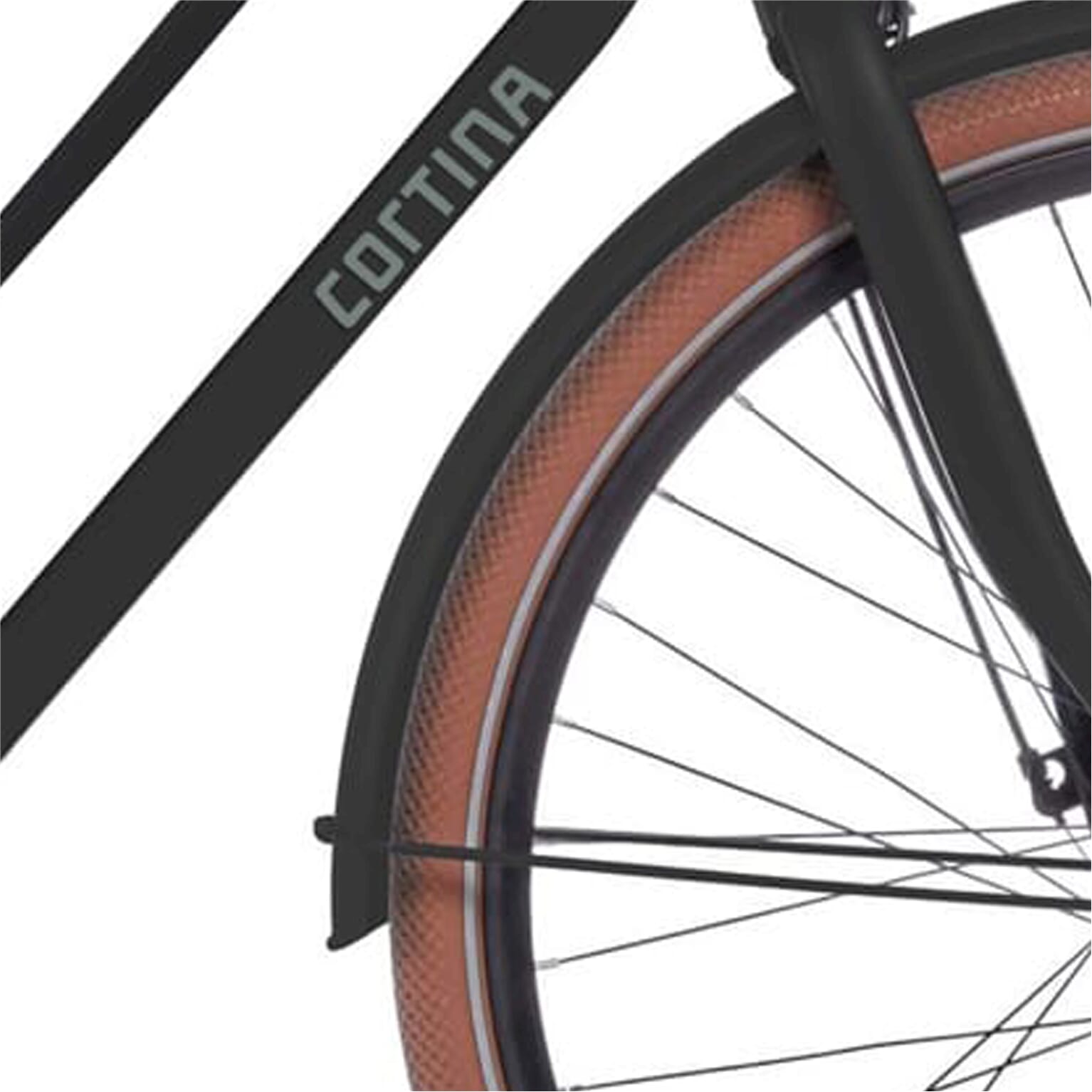 Cortina v spatb 28 Foss arrant black matt