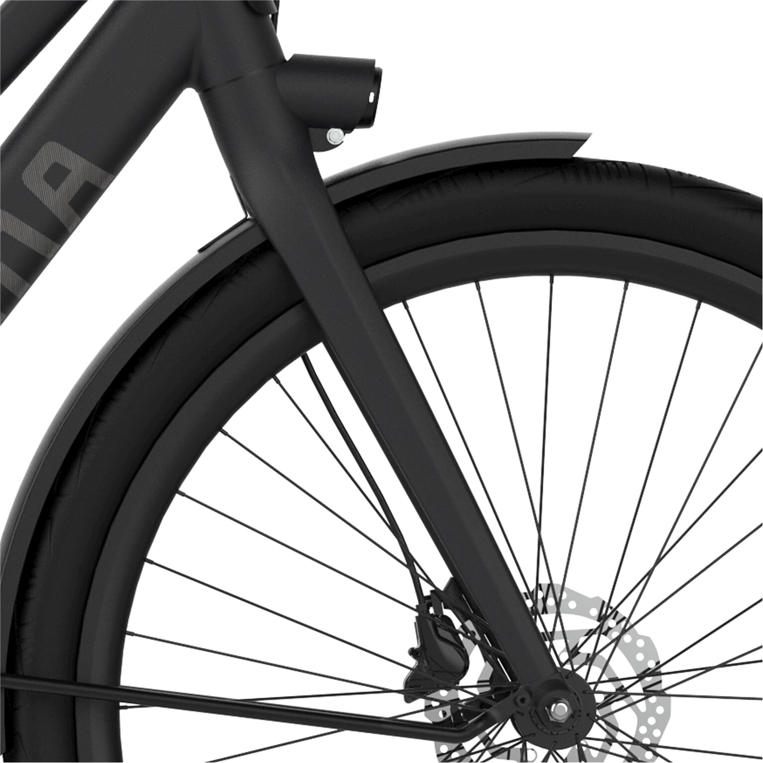 Cortina v vork E-Lett graphite black matt
