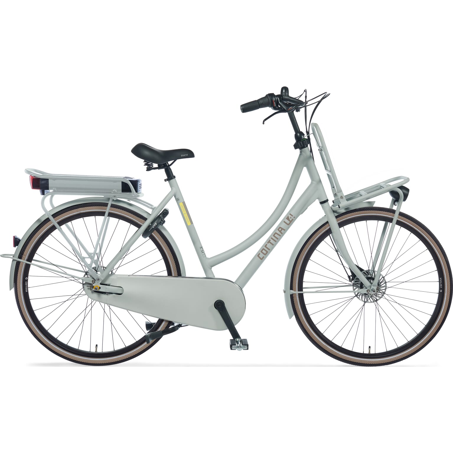 Cortina E-U4 Transport Dames – Smooth Grey Matt