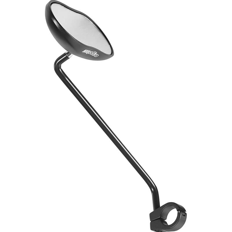 Ergotec spiegel M-88L aluminium zw
