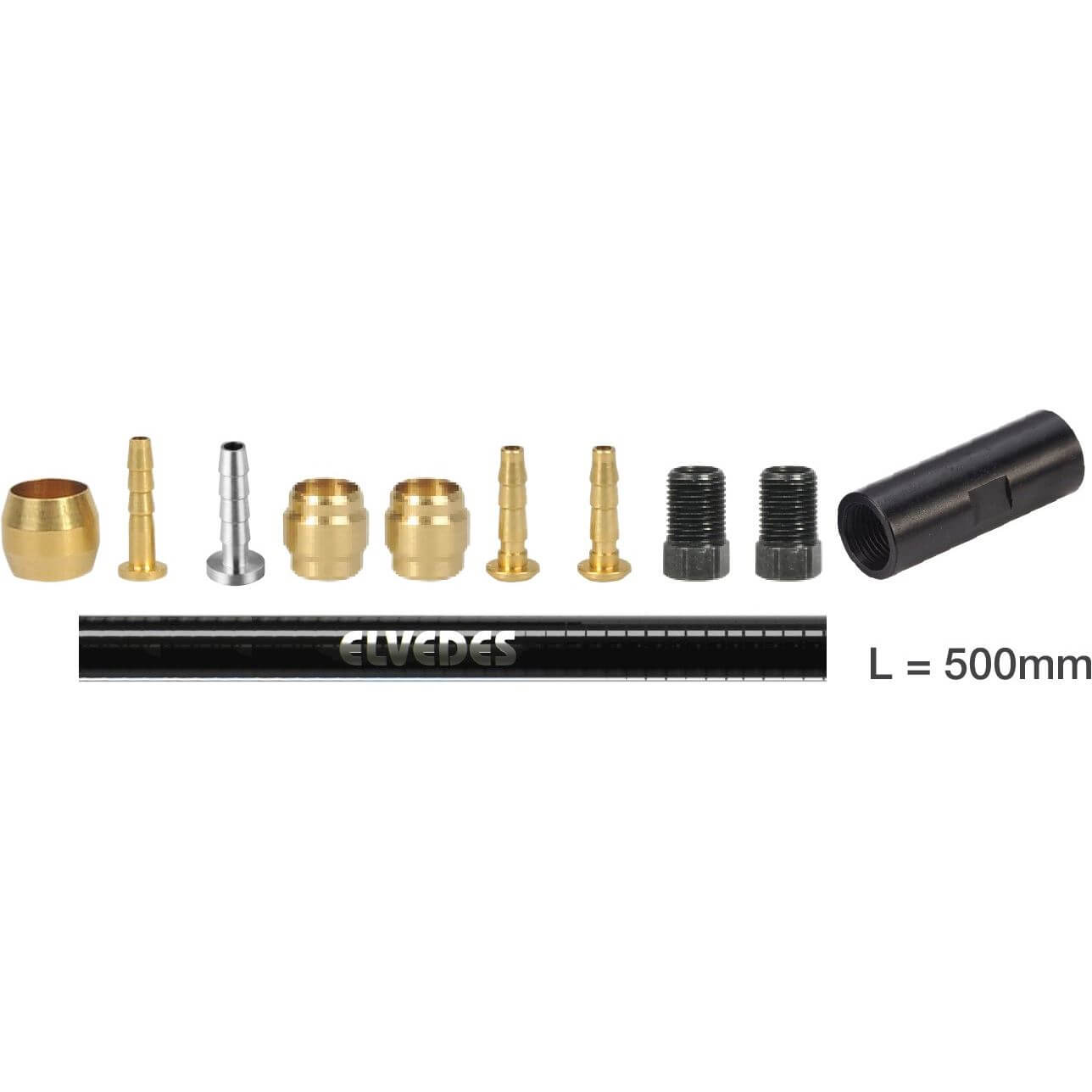 Elvedes verlengset Hydro leiding Shimano