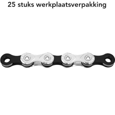 ds KMC ketting X12 silver/black 126s bulk (25)
