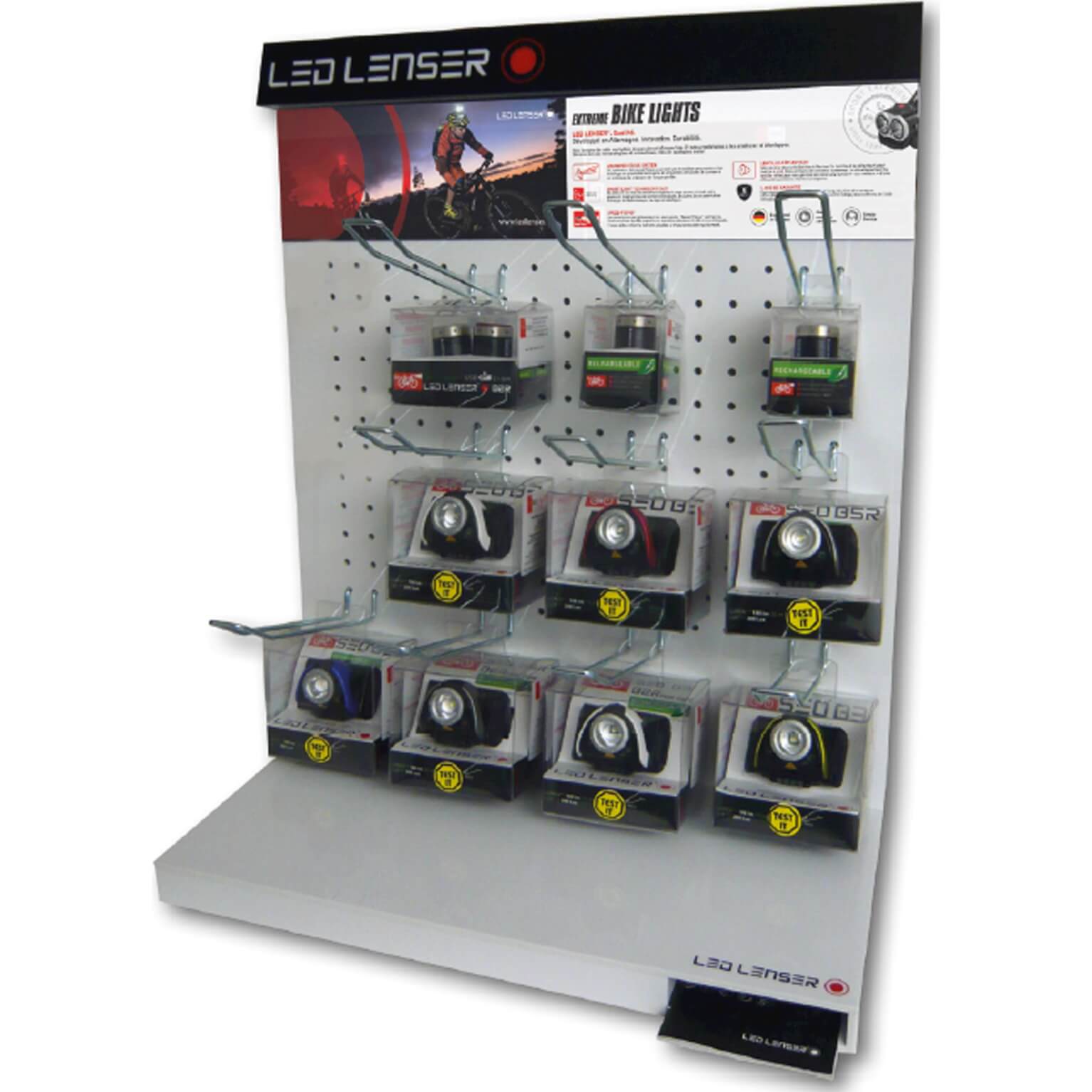 Ledlenser Counter display lightbox Frans