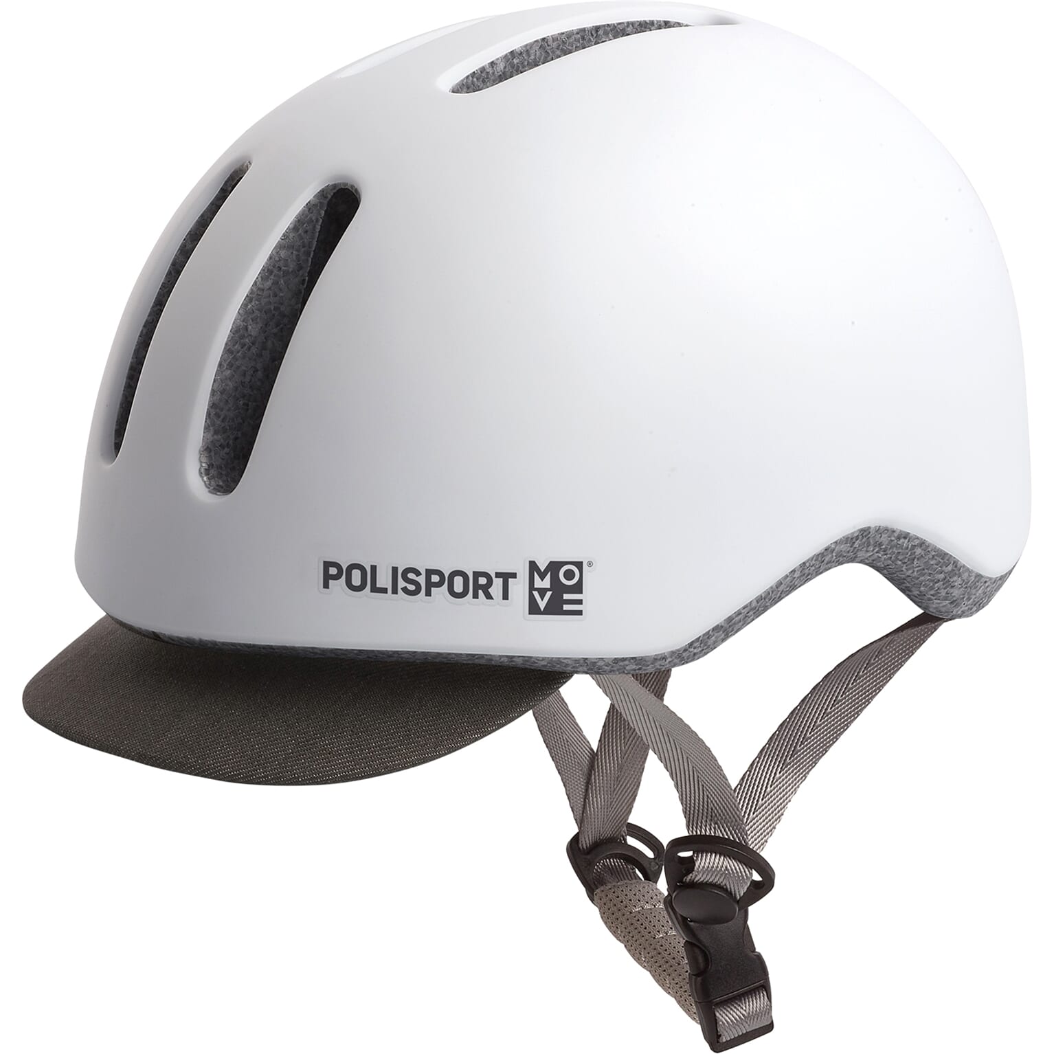 Polisport helm Commuter M 54-58 cm white matte