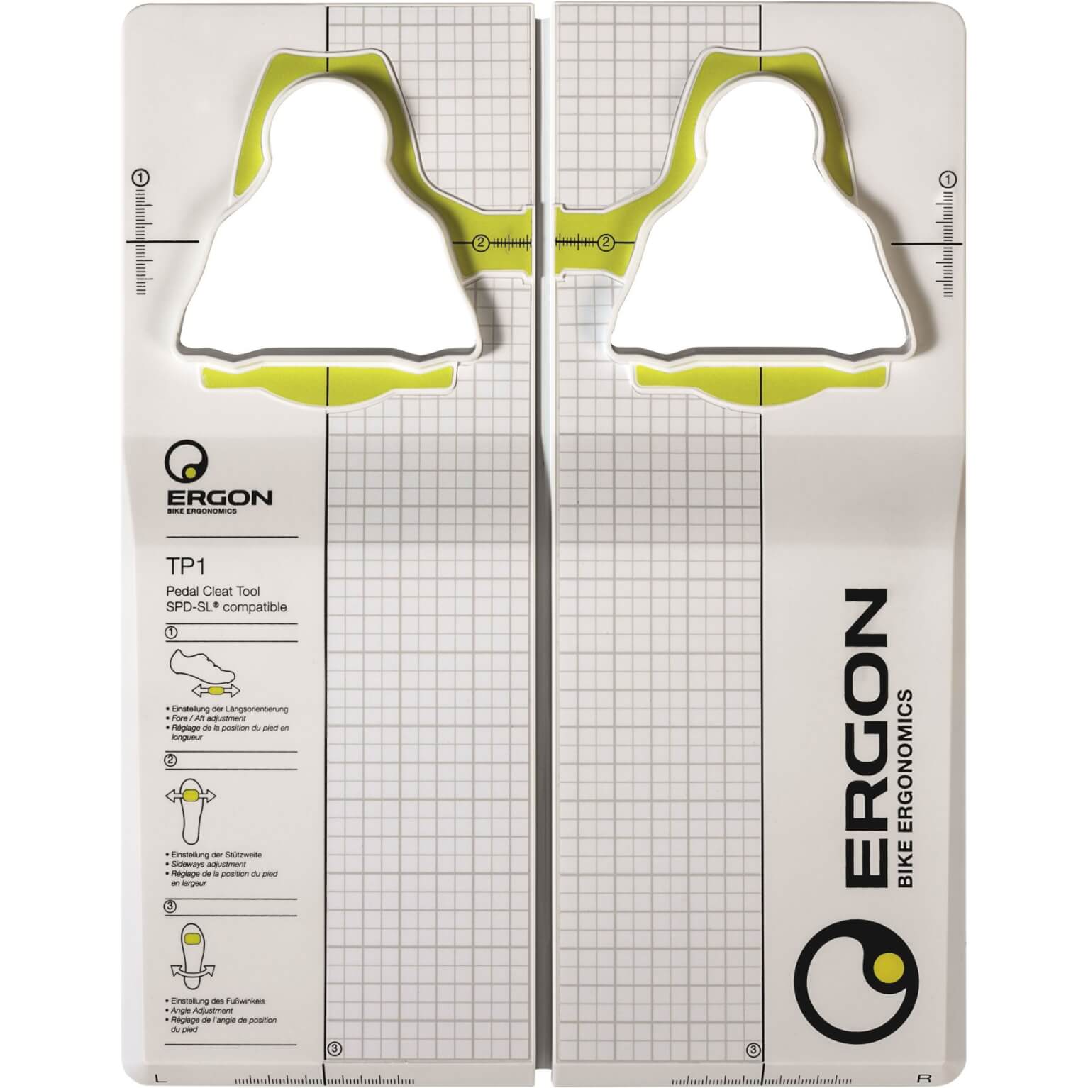 Ergon afstelmal TP1 SPD SL plaat