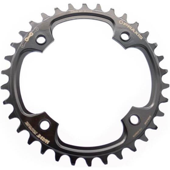 Praxis kettingblad 1x E-Ring 104BCD M8 32T stl zw