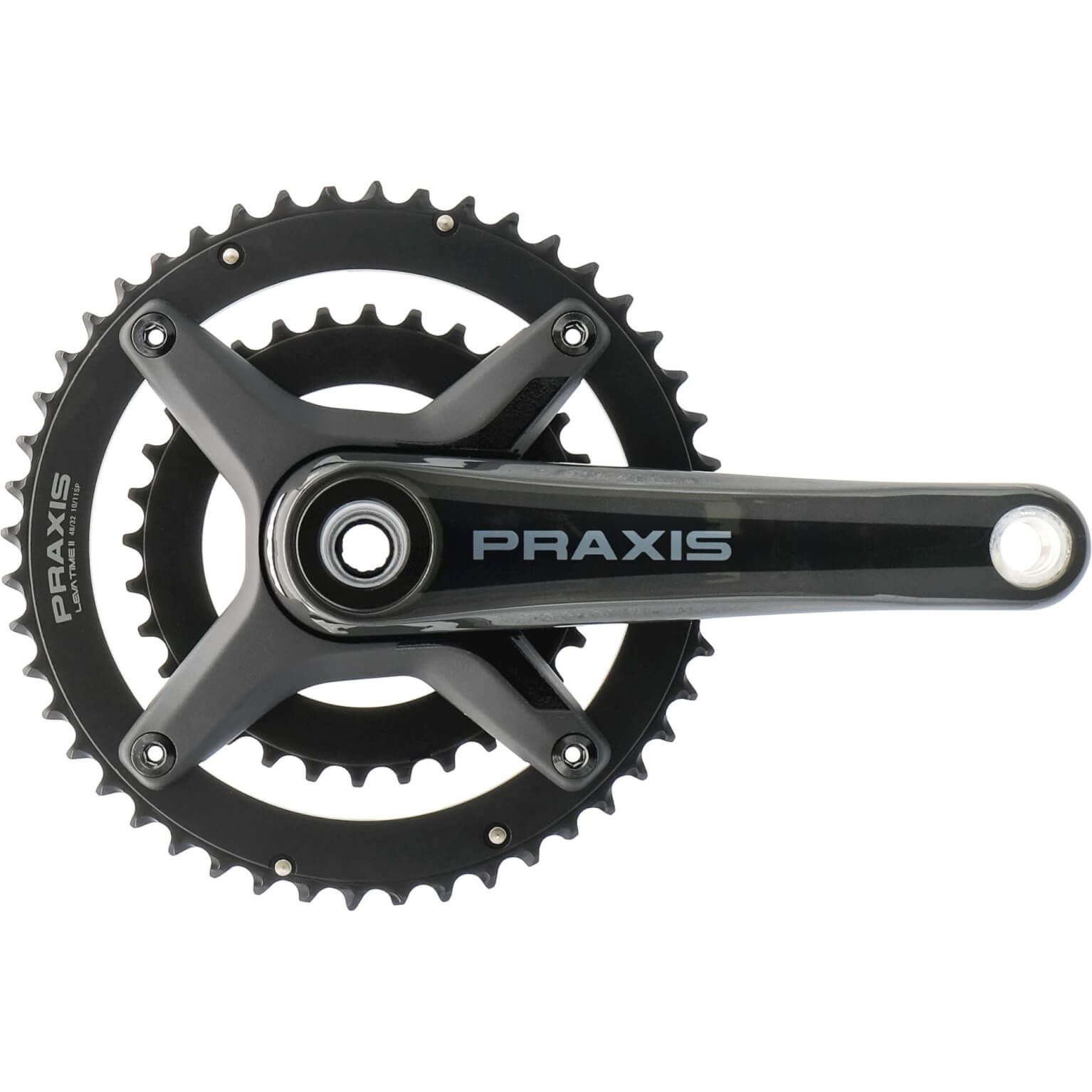 Praxis crankstel Zayante Carbon-S M30 X 165 48/32T