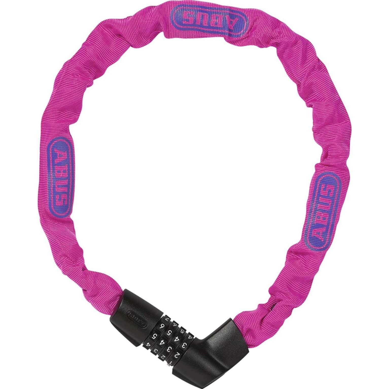 Abus kettingslot code Tresor 1385/75 neon pink