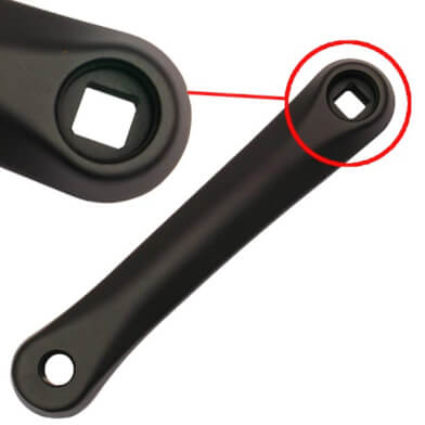 Sunrace crank links 7000 170mm zw