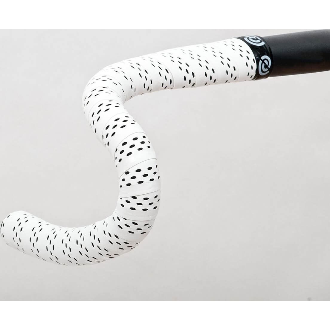 Bikeribbon Stuurlint PU Color Perf Wit - Zwart