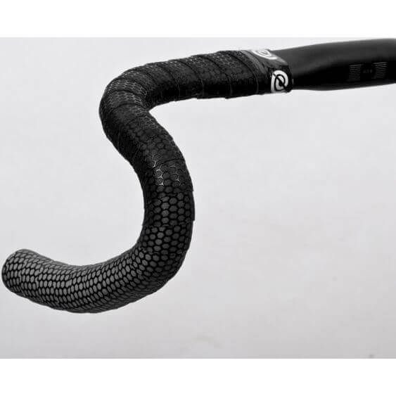 Bikeribbon Stuurlint Silicon Grade Plus Zwart - Gr