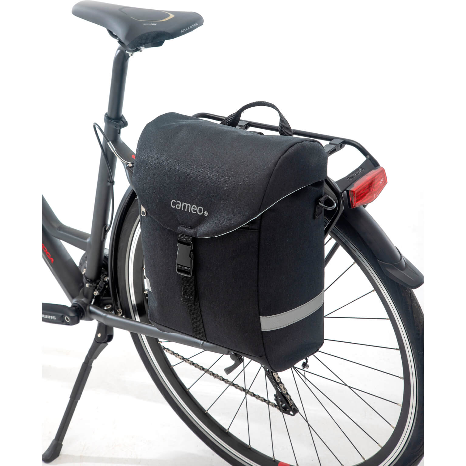 Cameo fietstas enkel Sports bag black 14L