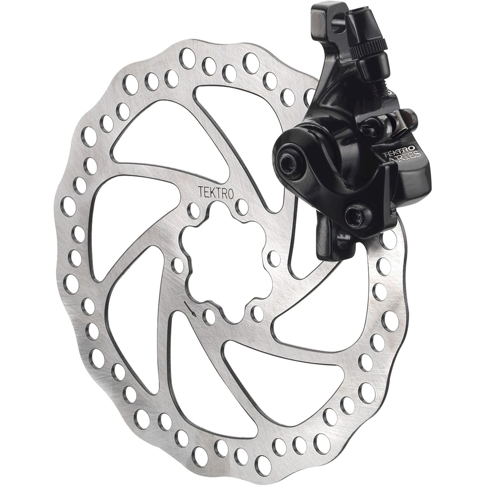 Tektro R313 Dual Pivot Caliper Brake Set 39-52mm Designed for 28C Tire, Silver, MH1815