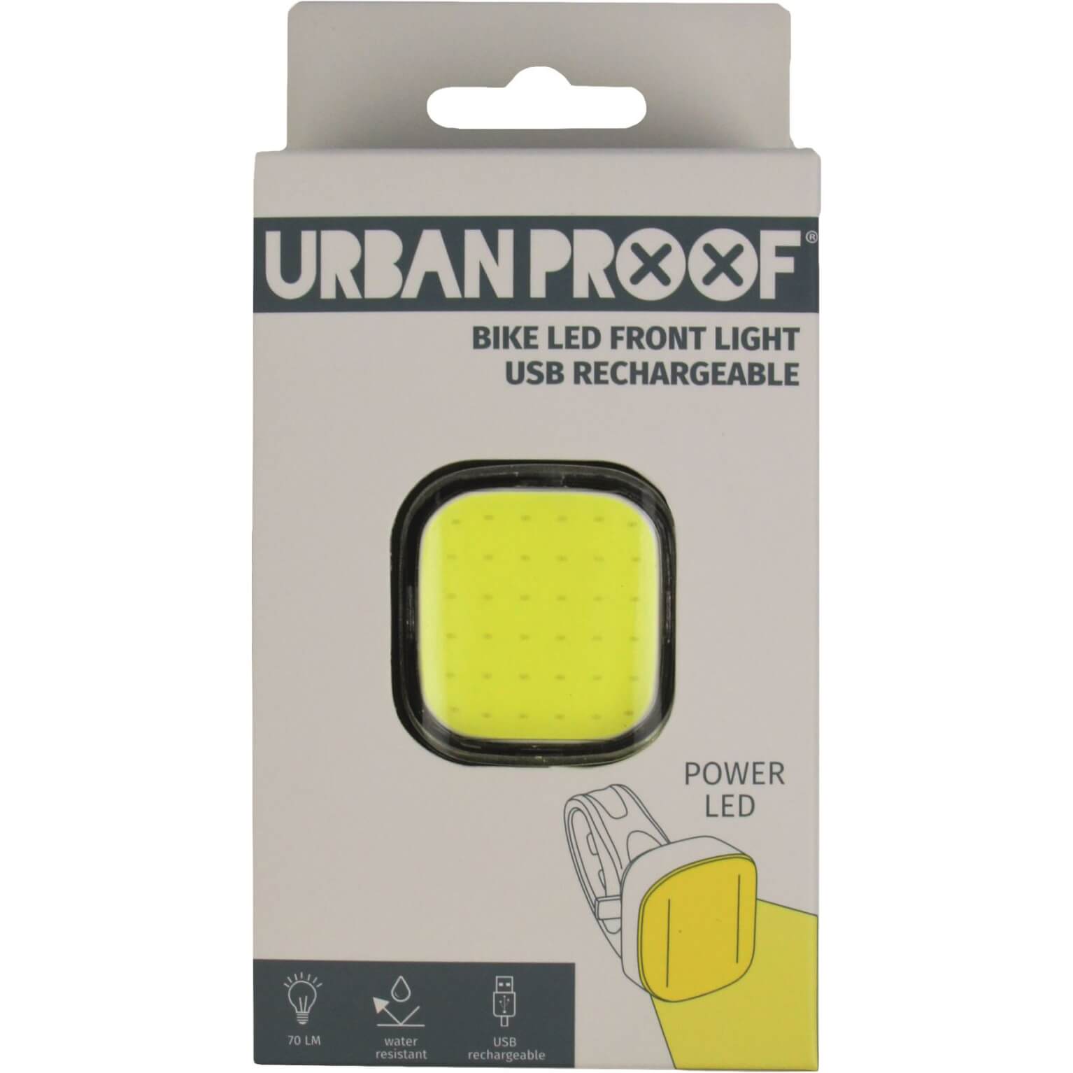 Urban Proof koplamp led usb